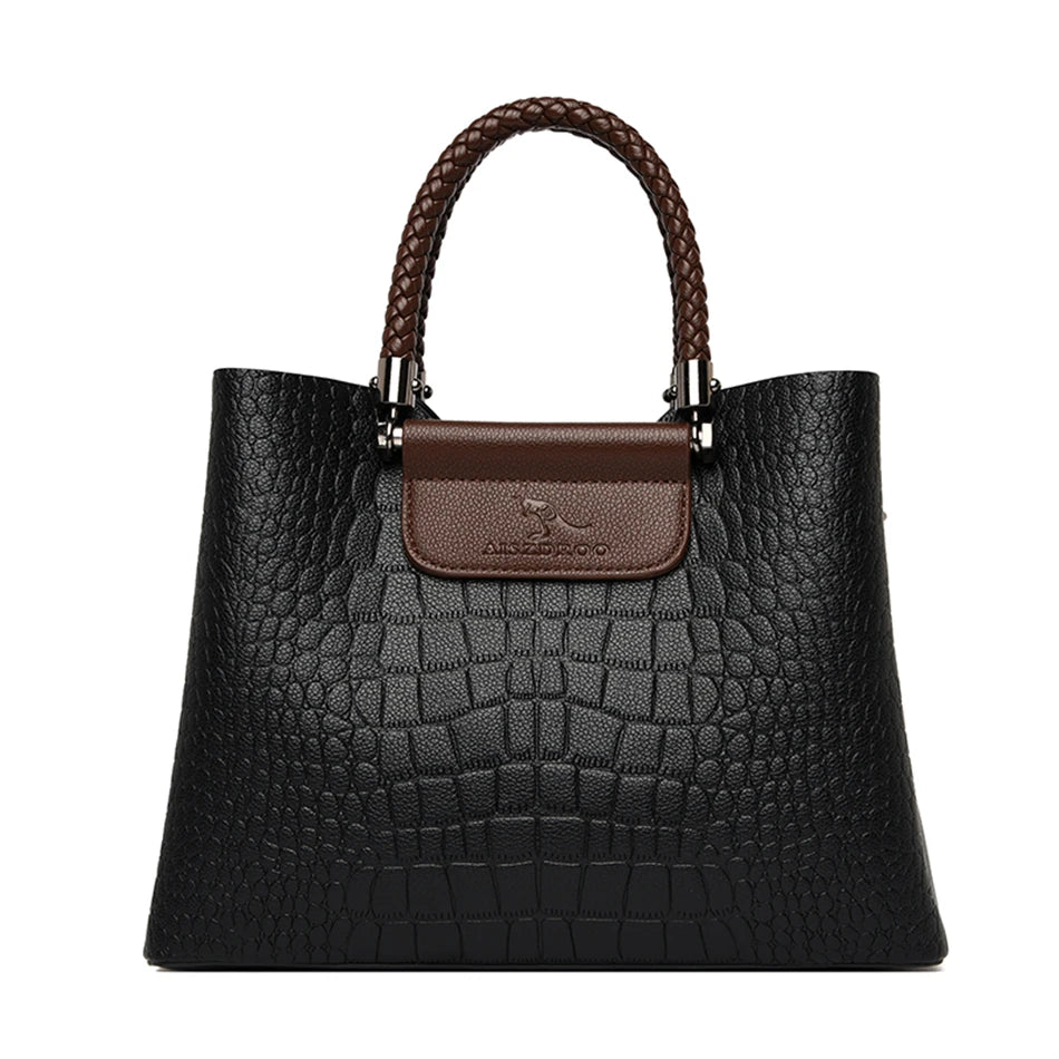 Leather Alligator Bag