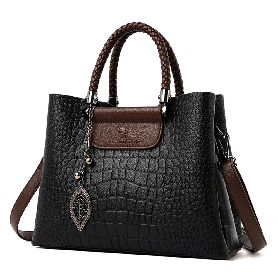 Leather Alligator Bag