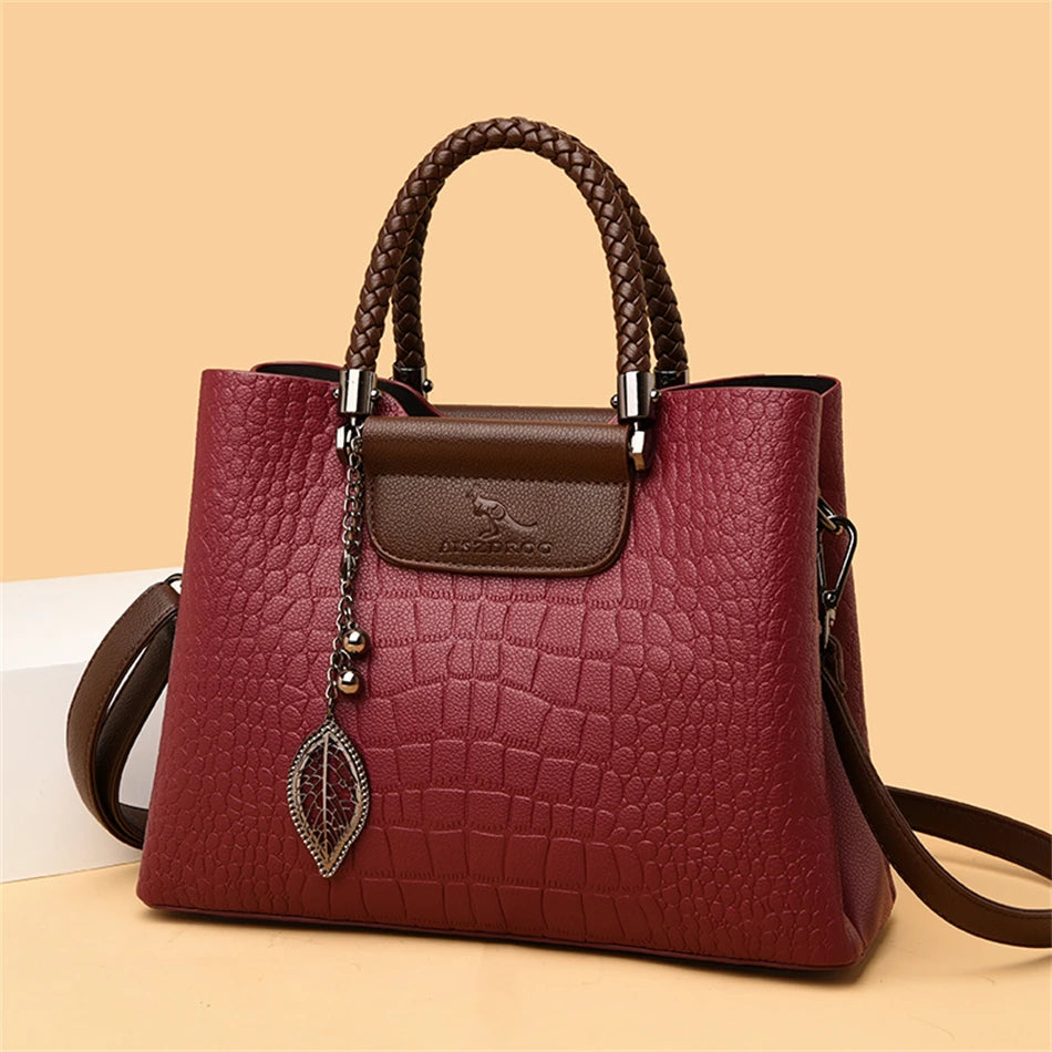 Leather Alligator Bag