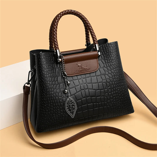 Leather Alligator Bag
