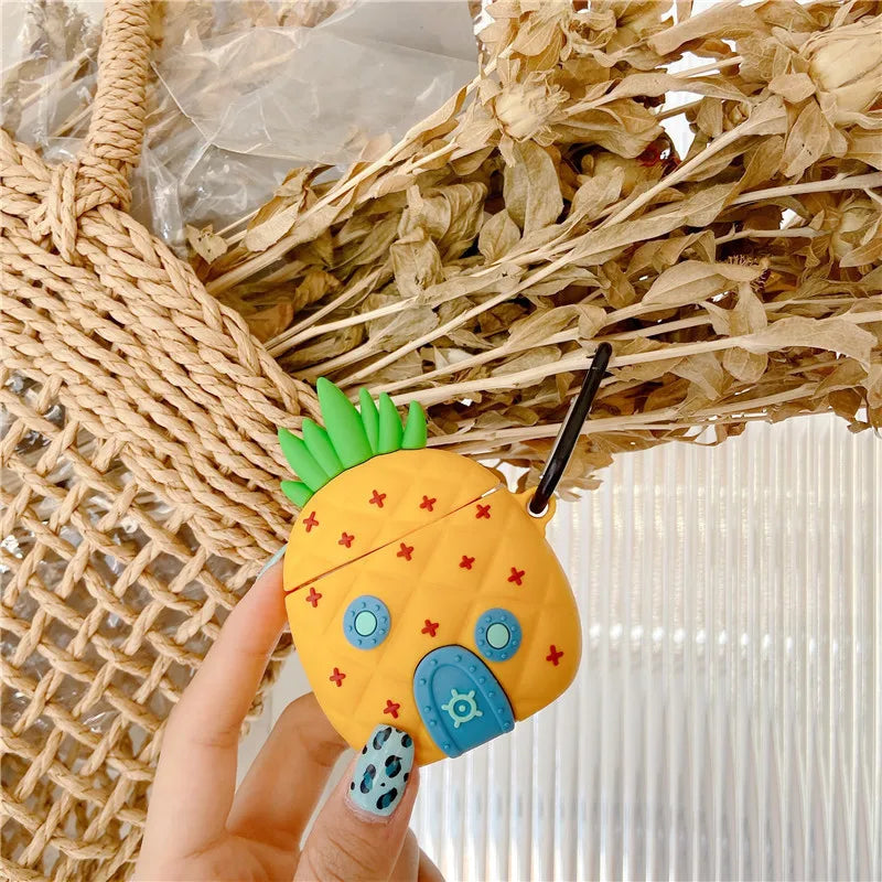 Sponge Bob Silicone Case For Airpods