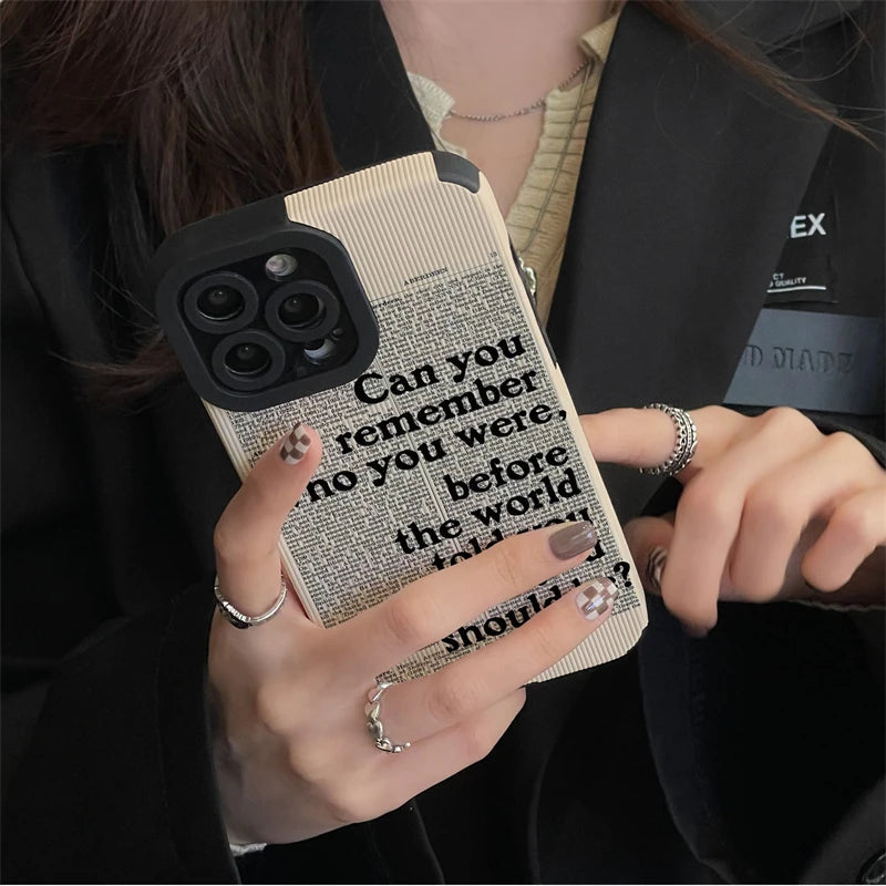 Casual iphone Case