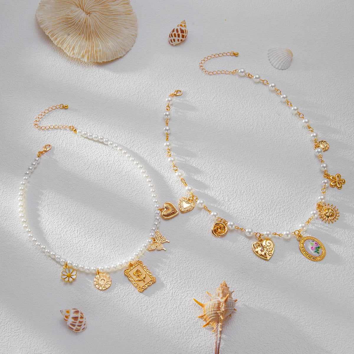 Sunflower Heart Pendant Necklace