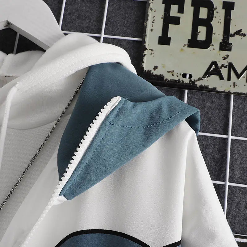 Shark Print Hoodie