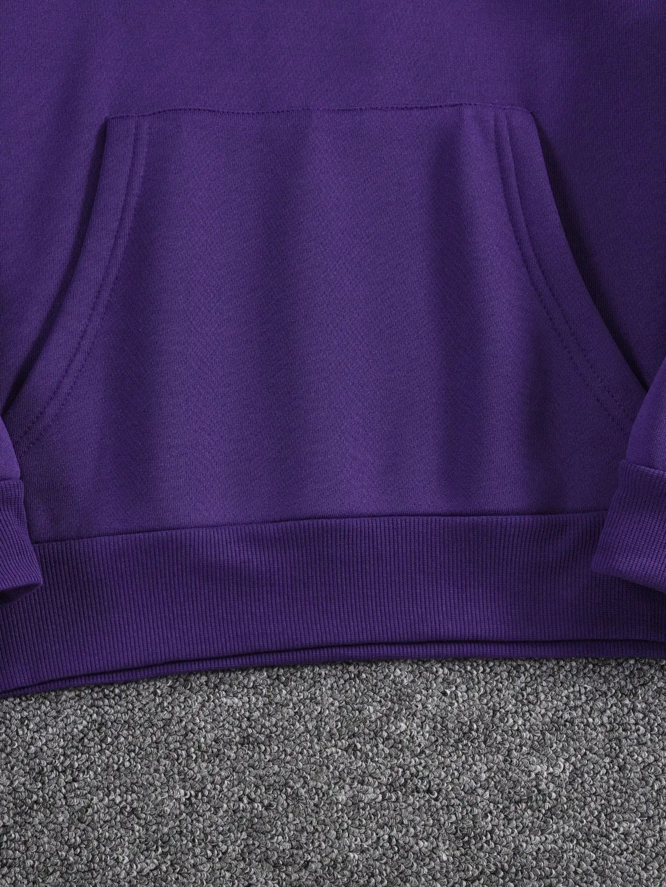 Purple Graphic Hoodie