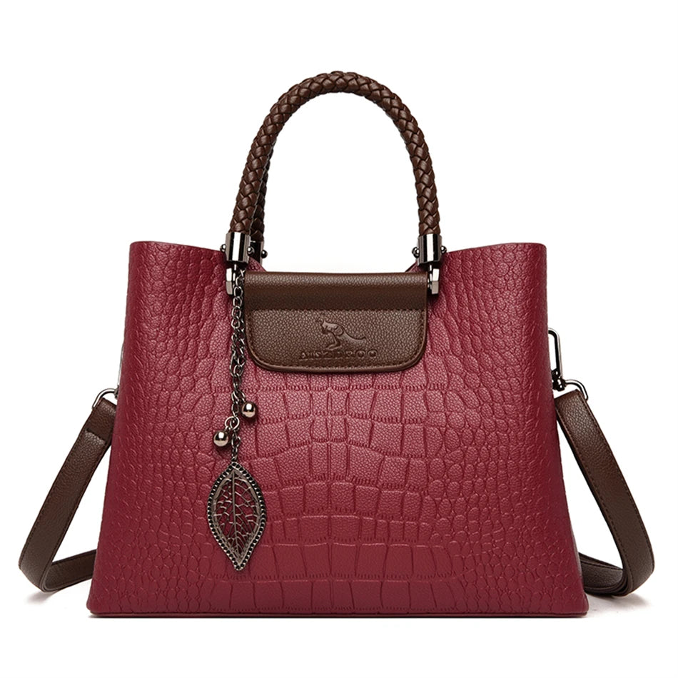 Leather Alligator Bag