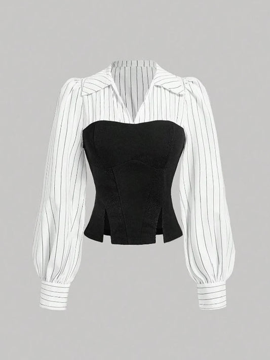Striped Women Shirt