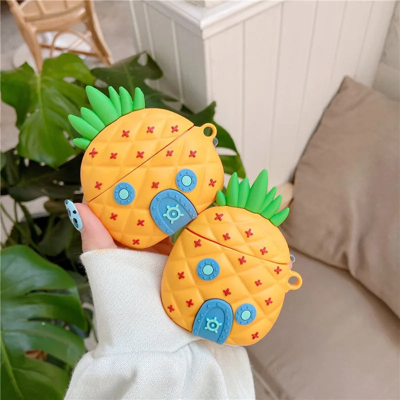 Sponge Bob Silicone Case For Airpods
