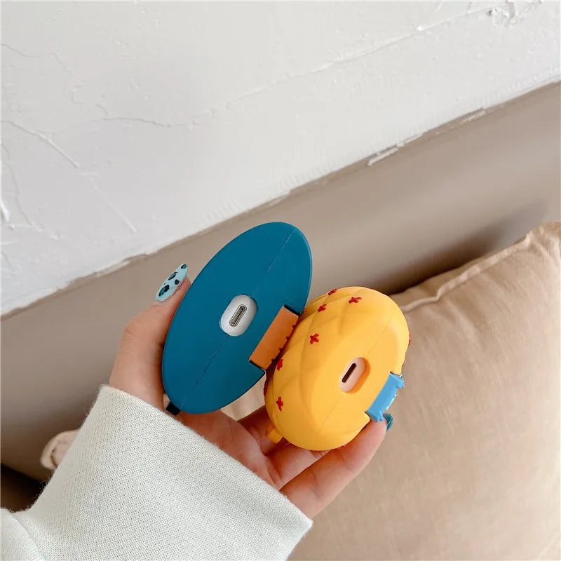 Sponge Bob Silicone Case For Airpods