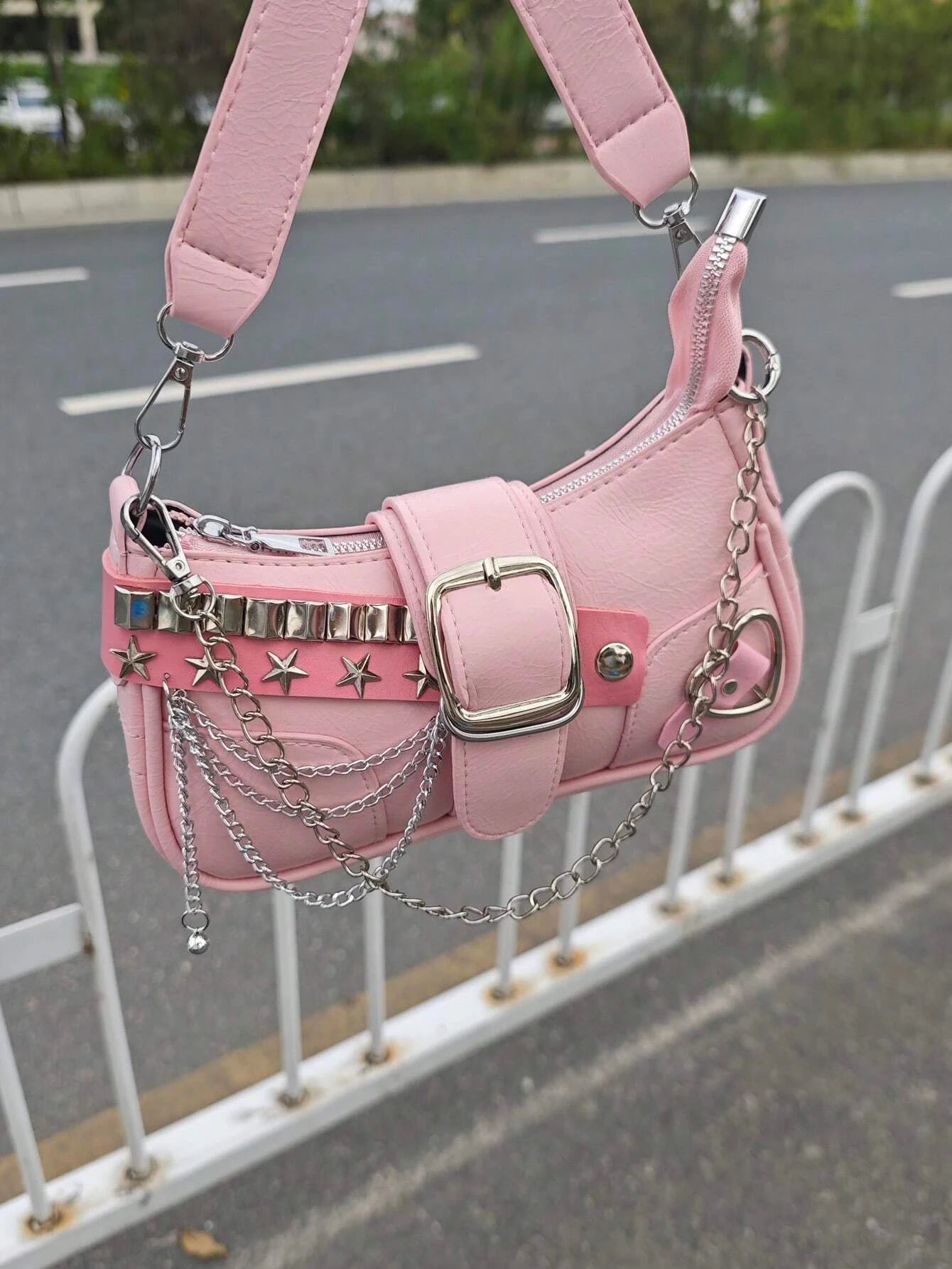 Pink Shoulder Bag