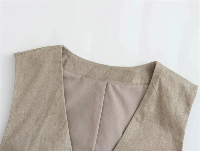 V Neck Summer Vest