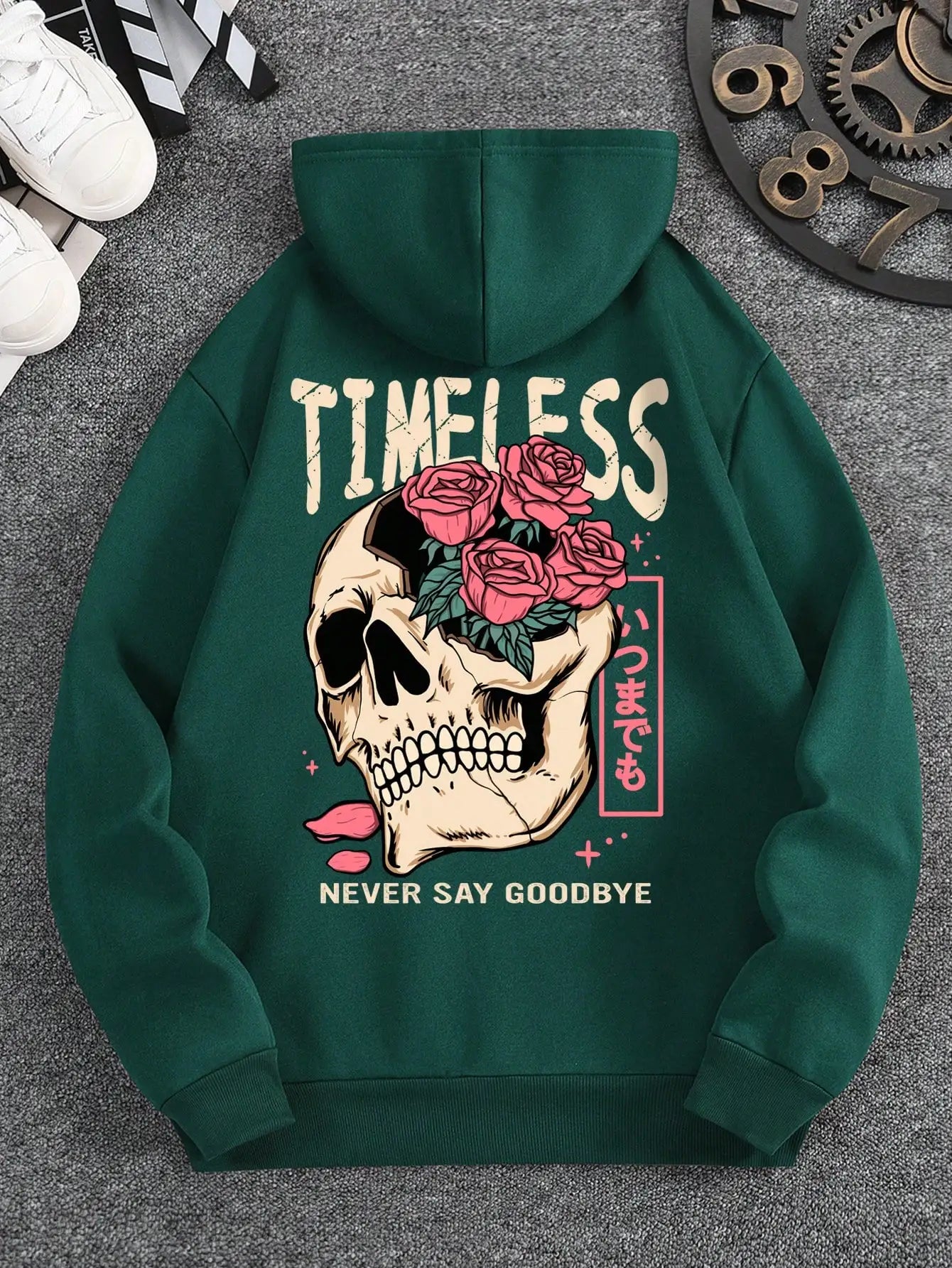 Purple Graphic Hoodie