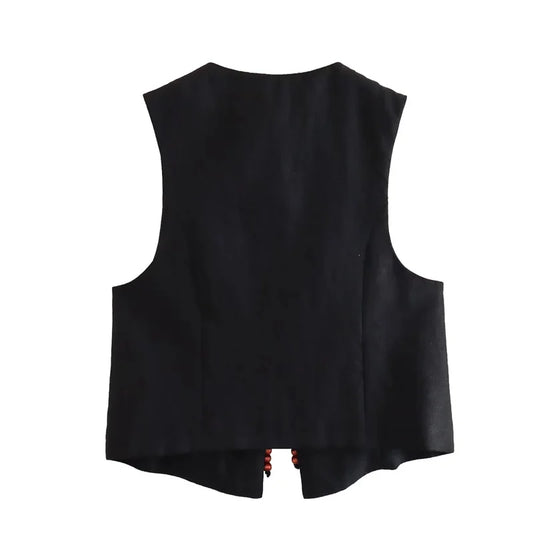 V Neck Summer Vest