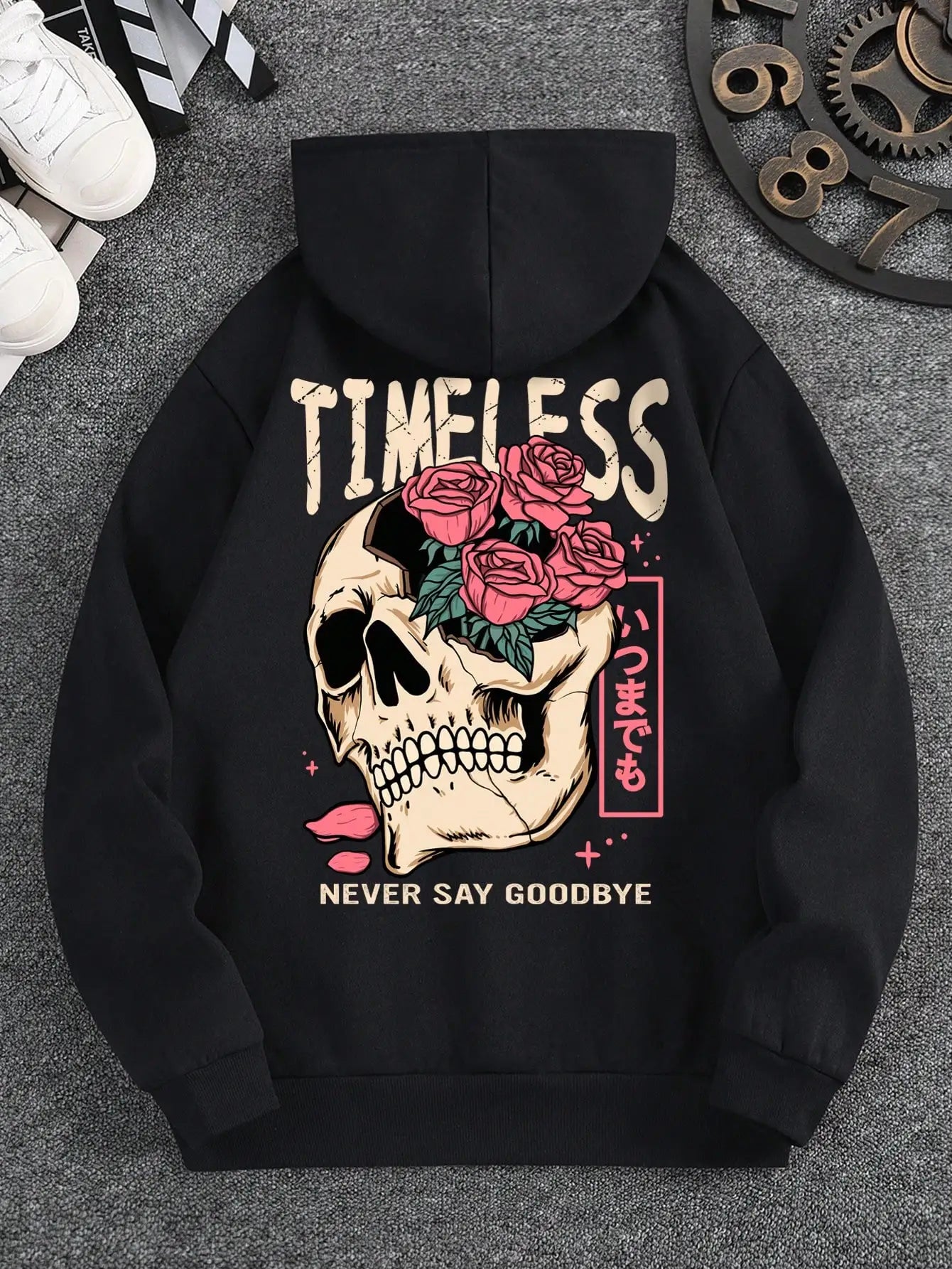 Purple Graphic Hoodie