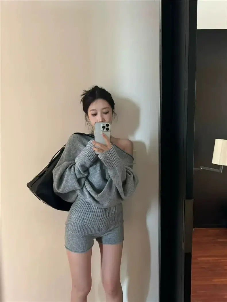 Women Winter Two Piece Set