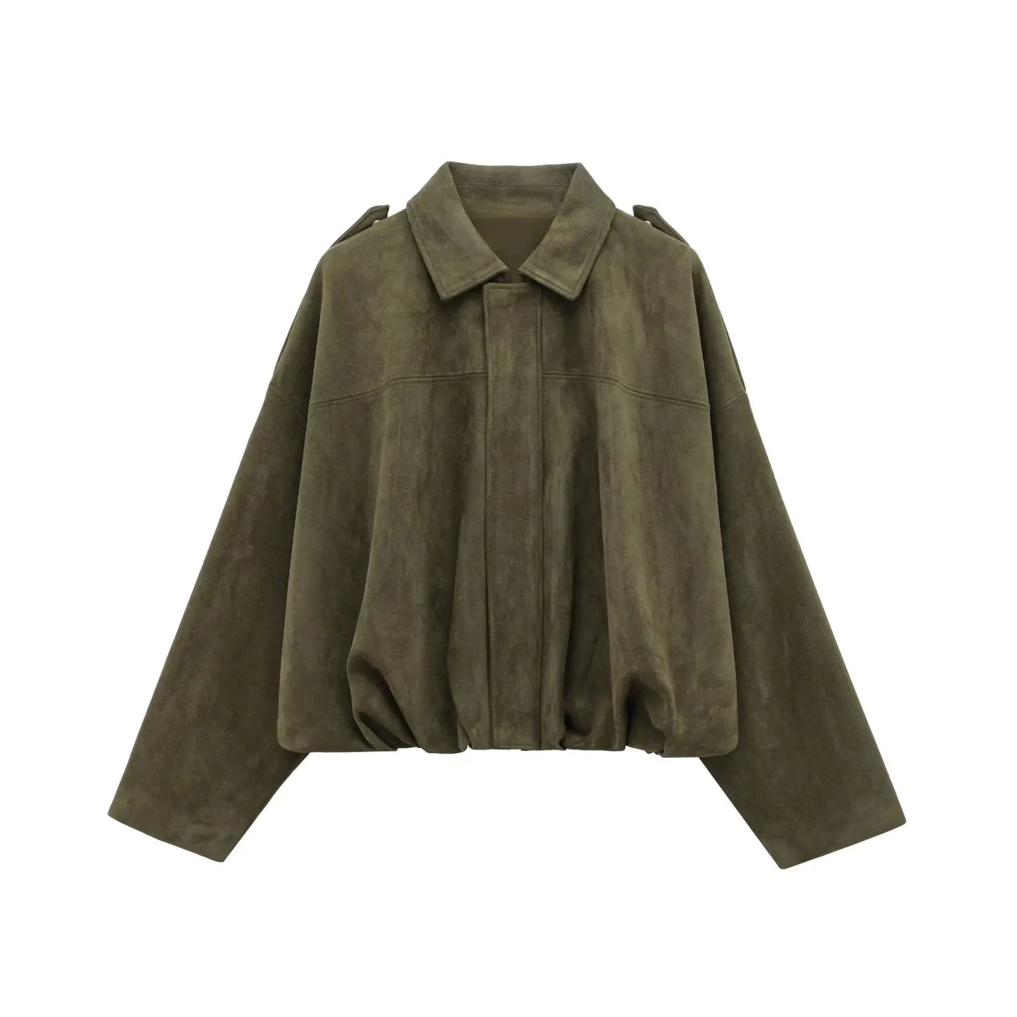Oversized Bomber Jacket