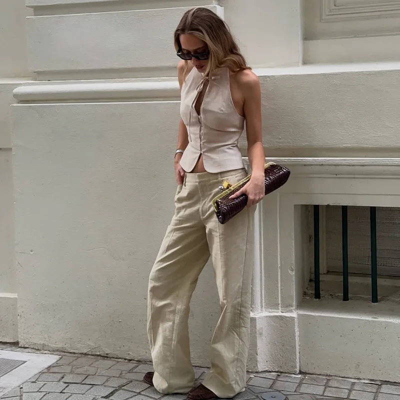 Top Neck Vest