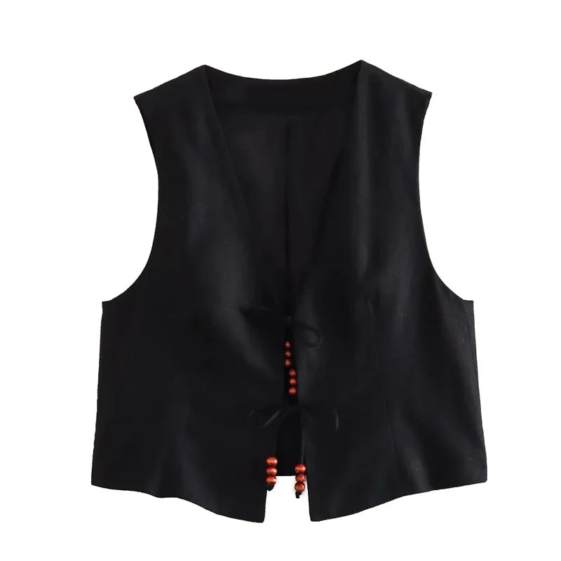 V Neck Summer Vest