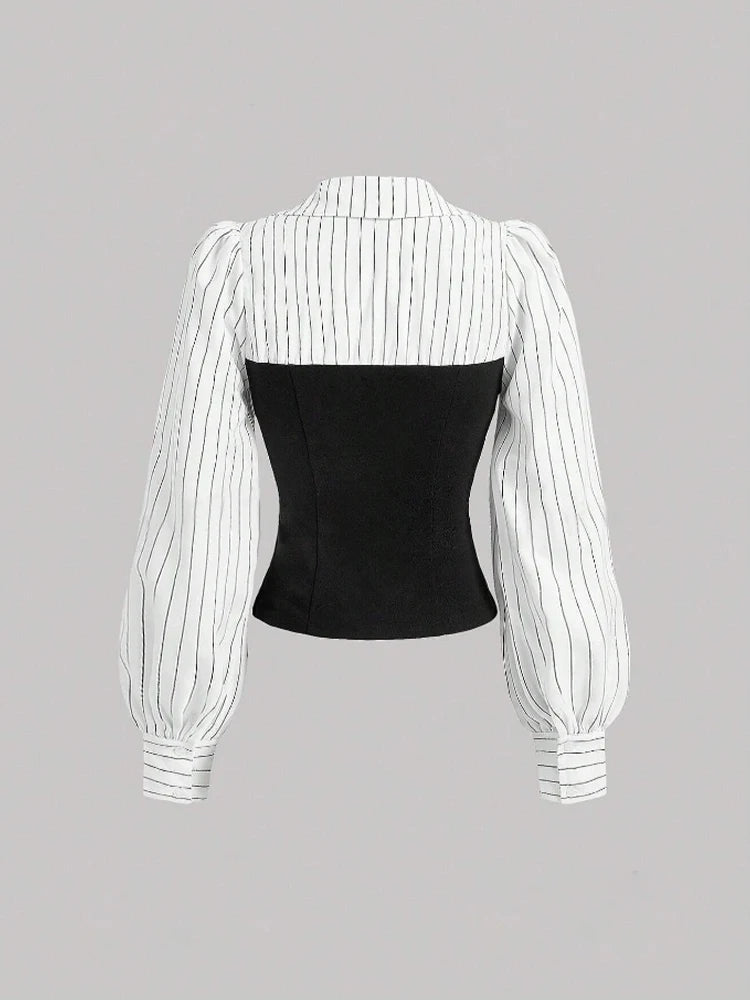 Striped Women Shirt