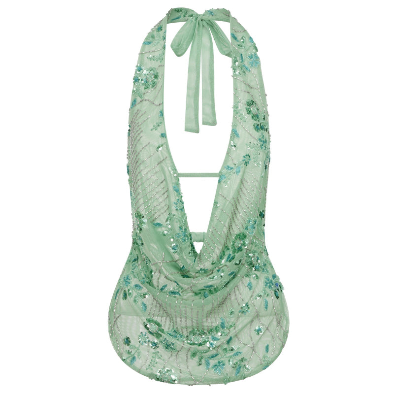 V Neck Beach Tank Top