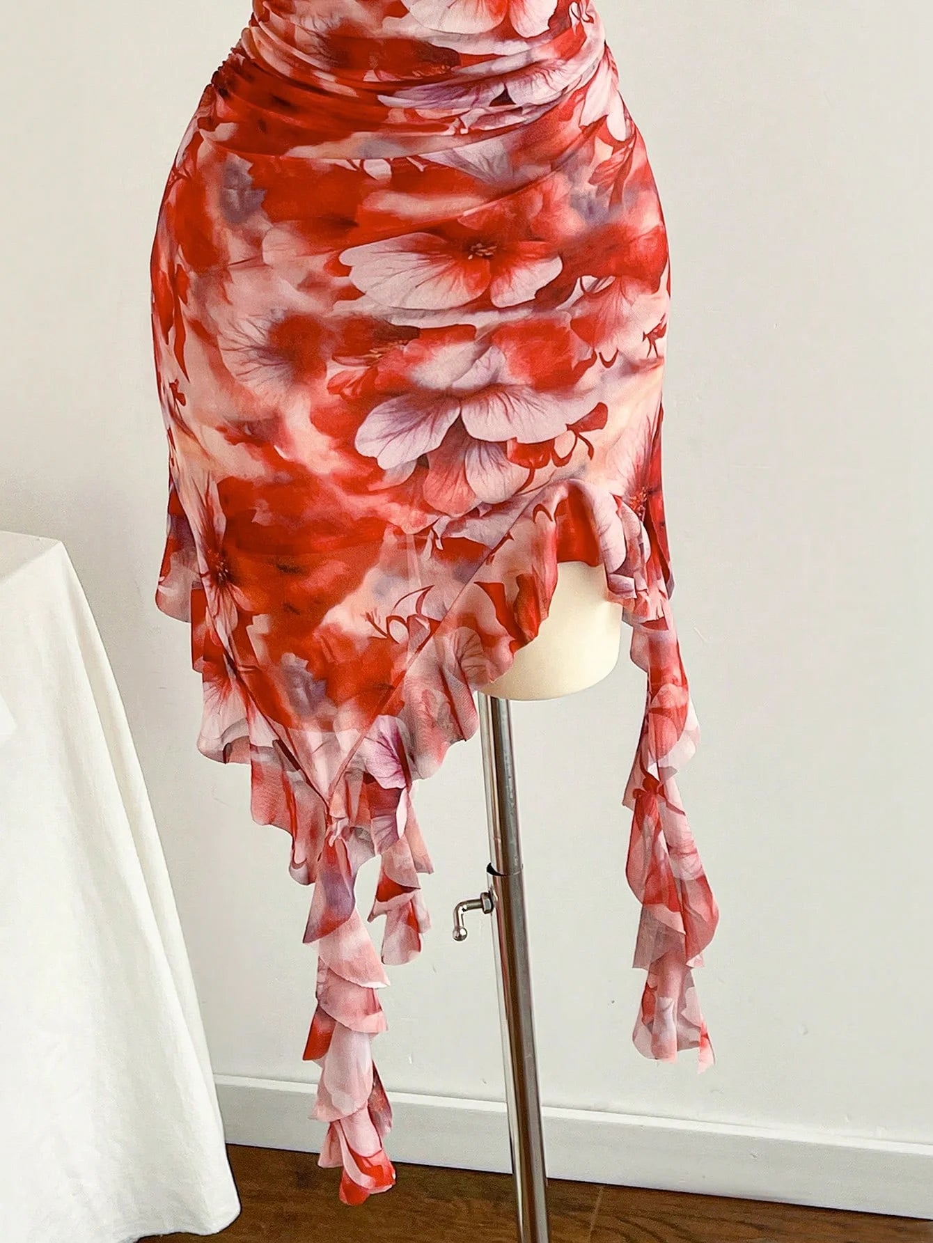 Summer strapless dress