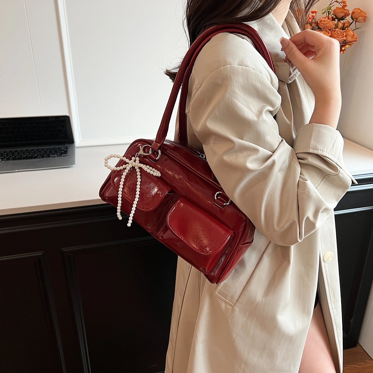 Underarm Bow Bag
