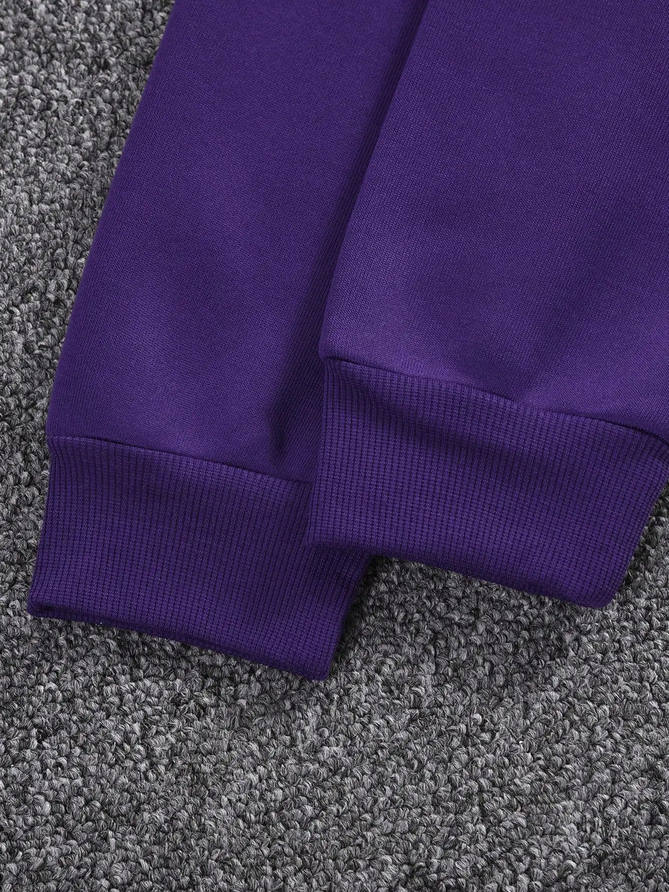 Purple Graphic Hoodie