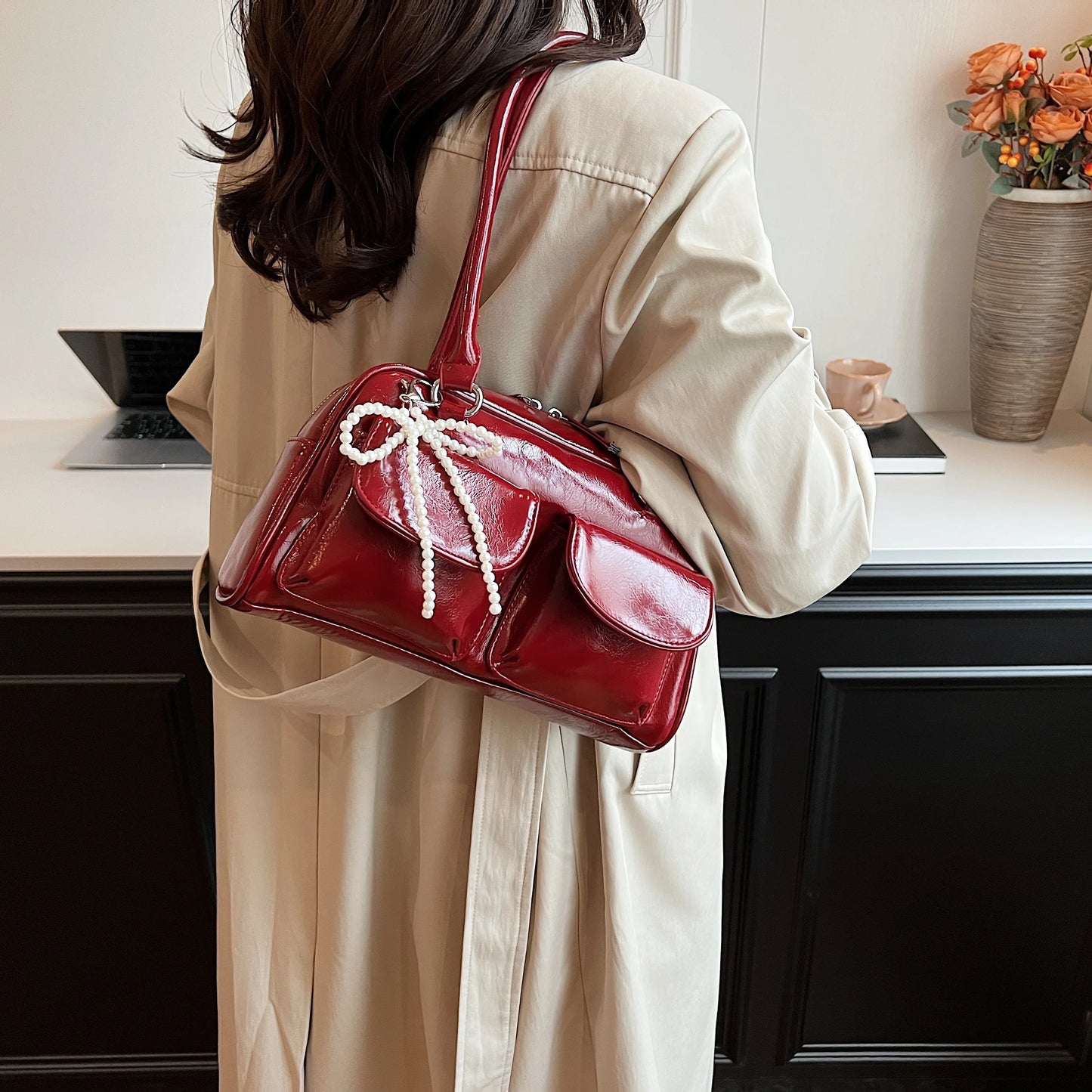 Underarm Bow Bag