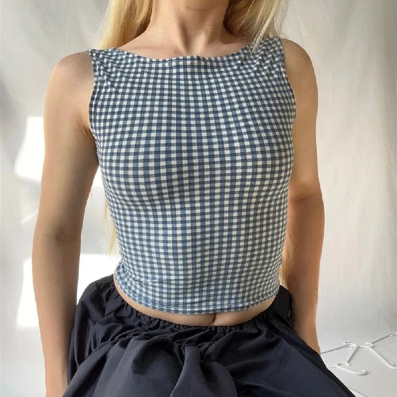 Bow Backless Tank Top
