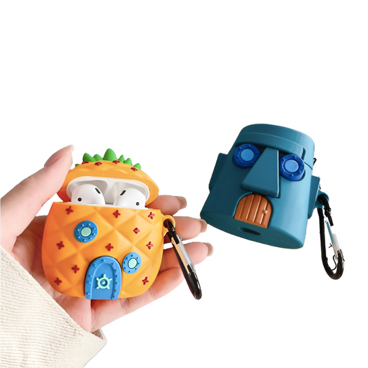Sponge Bob Silicone Case For Airpods