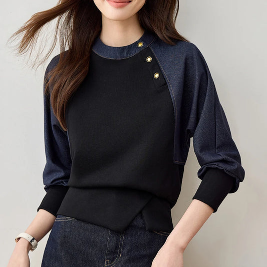 Two-tone sweater
