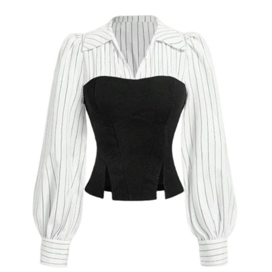 Striped Women Shirt