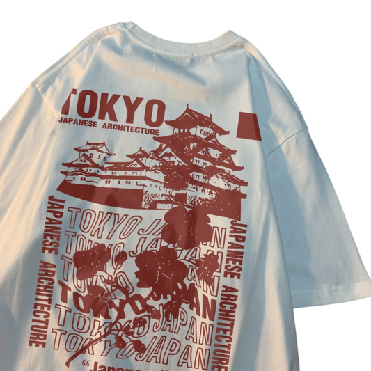 Men's Oversized White T-shirt
