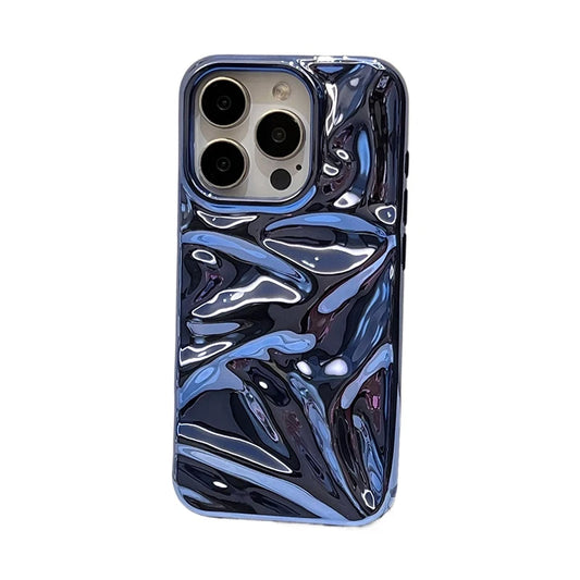 Plating Blue Phone Case
