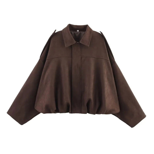 Oversized Bomber Jacket